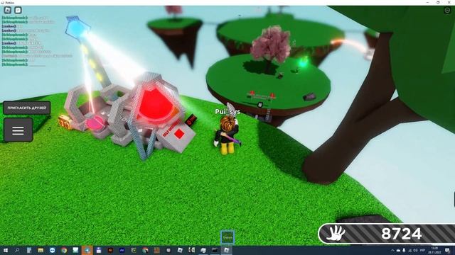 Битва за пощёчину! Как работает перчатка TYCOON Roblox смотреть онлайн