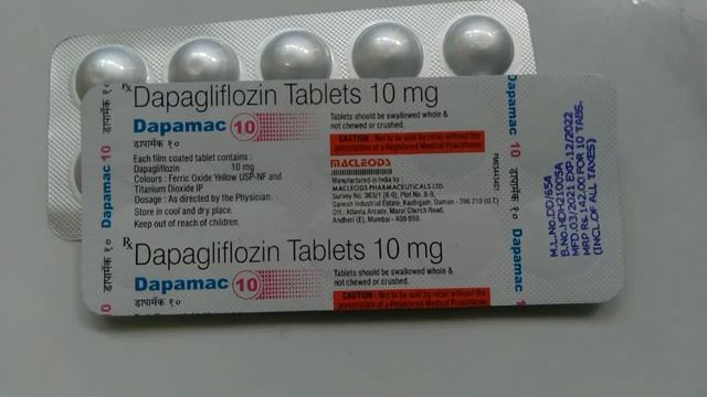Dapagliflozin tablets 10 mg | Dapamac 10 mg Tablet смотреть онлайн