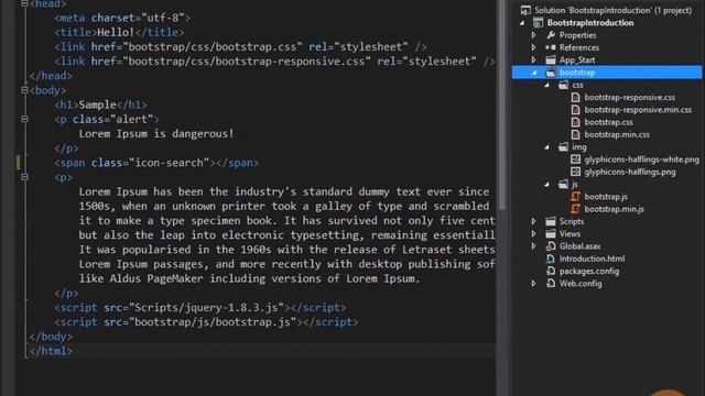 Bootstrap HTML5 Tutorial by JRS смотреть онлайн