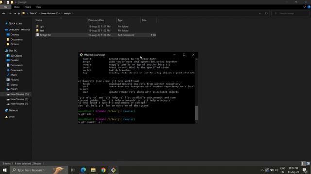 Initialize Git Repository, Git Commit & Git Log | Git Commands | Git tutorials for Beginner's смотреть онлайн