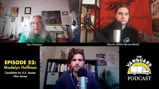 Green for U.S. Senate - Madelyn Hoffman of New Jersey (Interview) смотреть онлайн