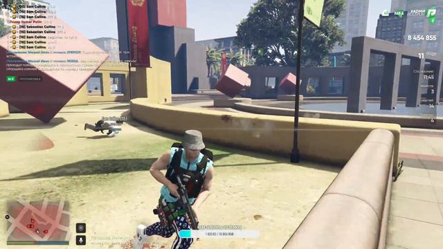 СОЗДАЛ БАНДУ ЗП 40К В ЧАС GTA 5 RP RADMIR смотреть онлайн