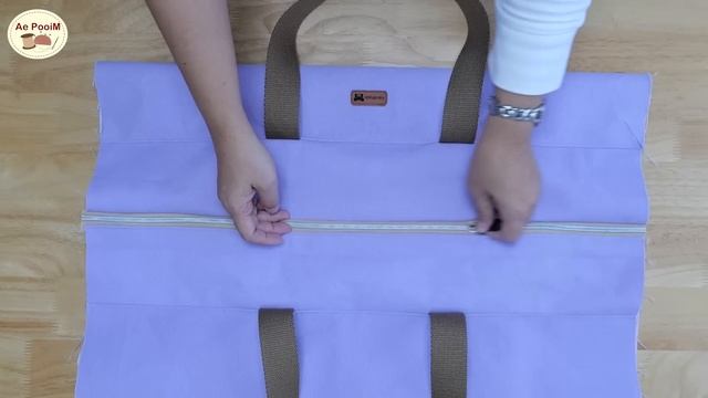 How to make a travel bag in a simple way смотреть онлайн