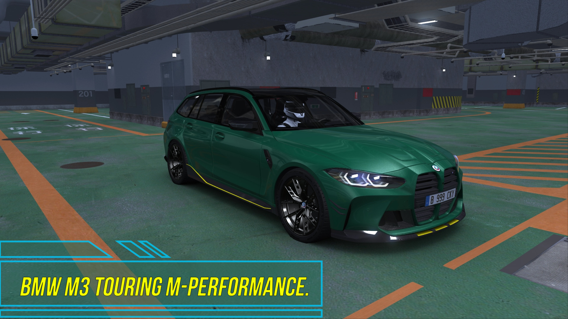 BMW M3 TOURING (G81) 2022 M-PERFORMANCE - Assetto Corsa. смотреть онлайн