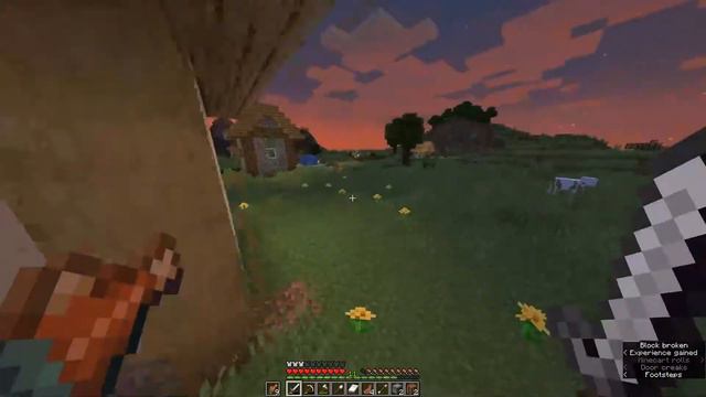 ДЕРЕВНЯ?!?!?!?-_-Minecraft 1.14 смотреть онлайн