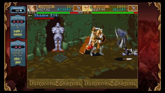 Hunting the displacer beast - Dungeons & Dragons: Chronicles of Mystara Gameplay... смотреть онлайн