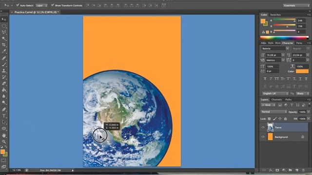 Clase Photoshop 5 Composición imagen y texto смотреть онлайн