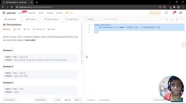 Permutations - Leetcode - Python - Top Interview Questions смотреть онлайн