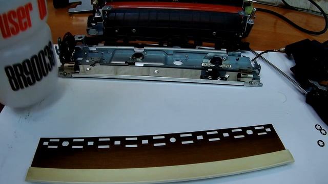 FK-1150 Kyocera. Рабочая схема восстановления с комментариями.