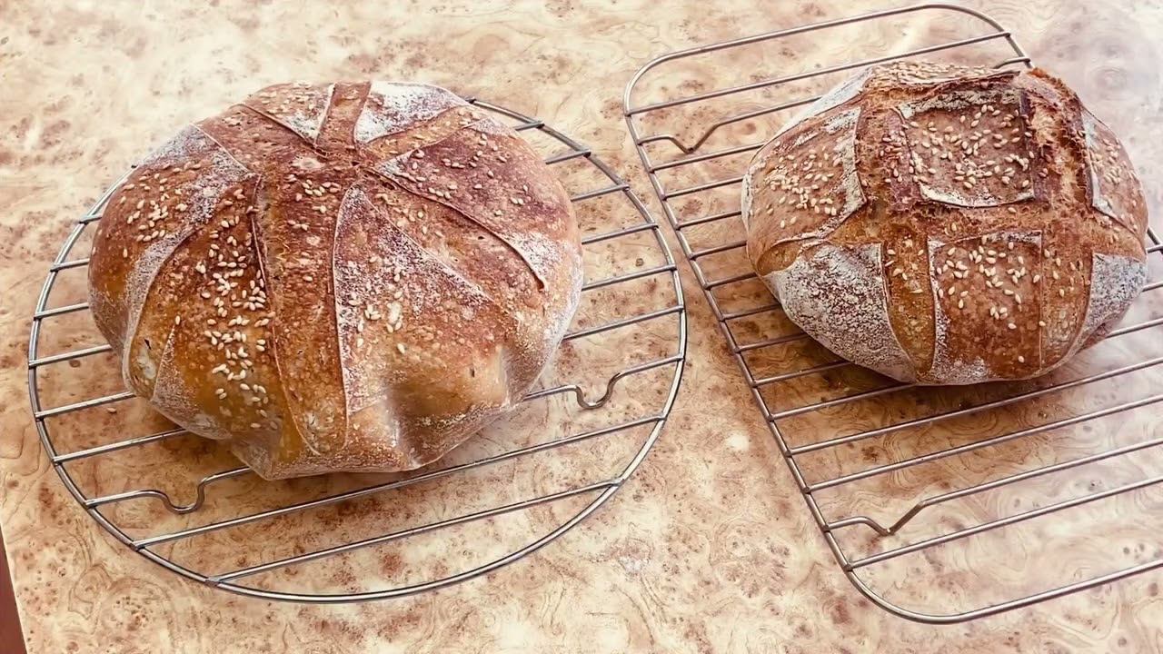 Чудесный хлеб на закваске с семенами укропа смотреть онлайн