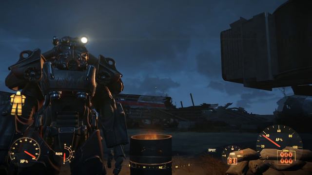 Fallout 4 - Jetpack and Stealth Boy Mods for Power Armor - PS4 Gameplay смотреть онлайн