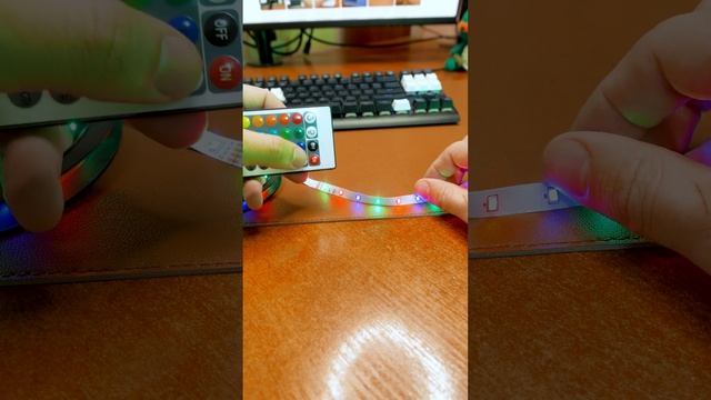 САМАЯ ДЕШЕВАЯ RGB ЛЕНТА из СВЕТОФОРА - ПОЛНОЕ ДНО или БРАТЬ СТОИТ? #shorts #светофор смотреть онлайн