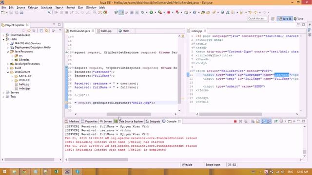 [ThichHocIT][Java Web][04] JSP & Servlet смотреть онлайн