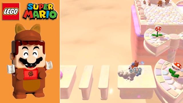 LEGO Super Mario 10(Ten) Power-ups VS Game Power-ups Comparison смотреть онлайн