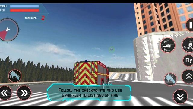 Fire Truck Games - Firefighter Robot Transforming Games - Gameplay HD смотреть онлайн
