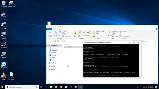 git init | git add | git commit | git status смотреть онлайн
