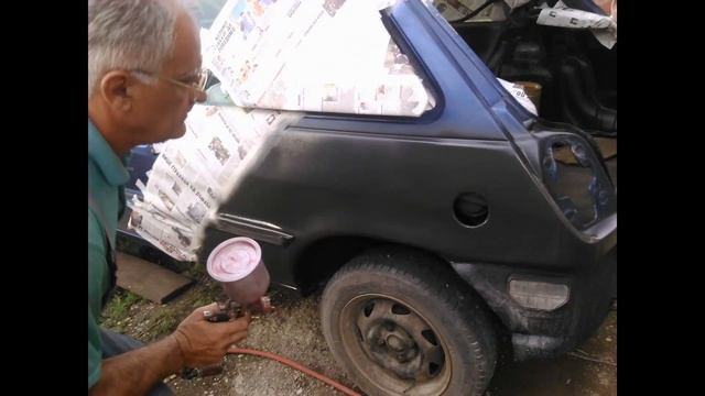 Ford Fiesta 1.3 monopoint 1993. Body work. смотреть онлайн