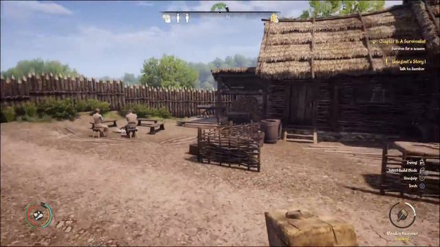 How To Sleep, Building A Well And Doing Some Quests - Ep 1 - Medieval Dynasty Xbox Series S Gamepla смотреть онлайн