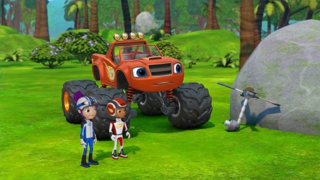 Blaze and the Attack of Flying Mud Helicopters! | Blaze and the Monster Machines смотреть онлайн