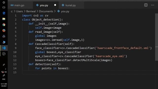 OpenCV Python Face detection tutorial смотреть онлайн