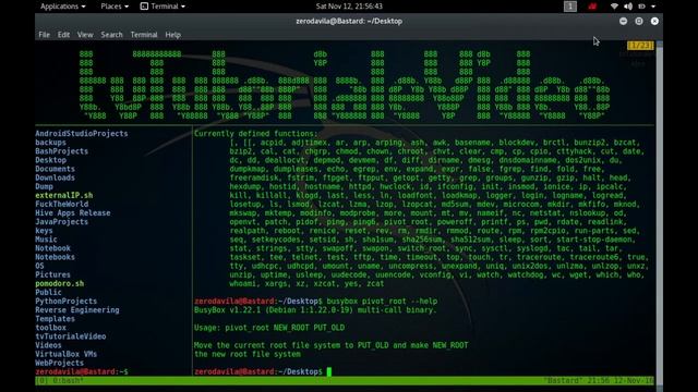 Busybox - 15 - despre comenzile patch, pidof, ping, ping6, pivot_root, poweroff, printf si ps смотреть онлайн