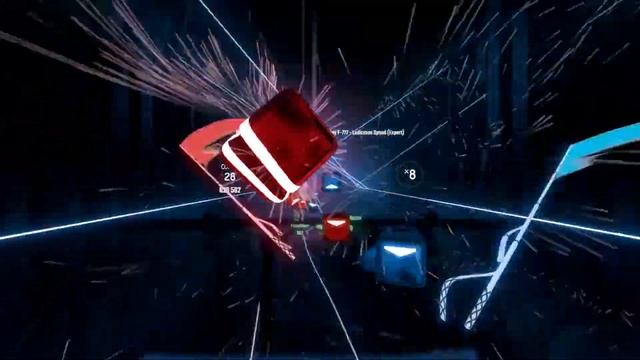 F-777 - Ludicrous Speed | 84.25% | Expert | Beat Saber смотреть онлайн