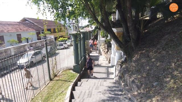 PARQUE DAS RUÍNAS -SANTA TERESA RIO DE JANEIRO | Vista linda para BAÍA de GUANABARA e CENTRO do R смотреть онлайн