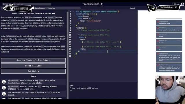 Learning React JS! PART 02 | Code With Me Live Stream смотреть онлайн