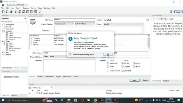 How to create database & table in mysql Workbench 8.0.3 | Create Table In Mysql Workbench 8 tutoria смотреть онлайн