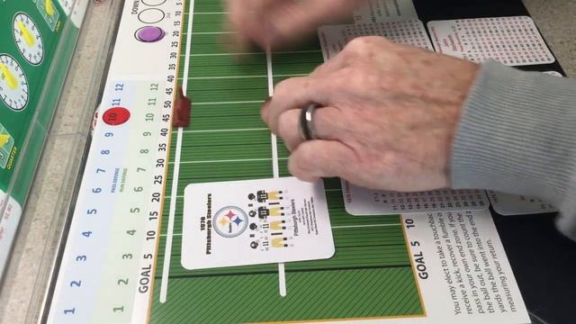 Summarizing my mods for this 1978 NFL project with APBA Football using my homemade football cards смотреть онлайн