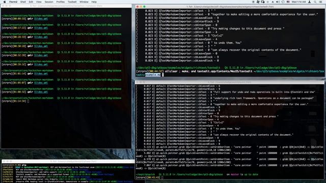 Qt Hackathon December 2017: adding Markdown support in QTextDocument смотреть онлайн