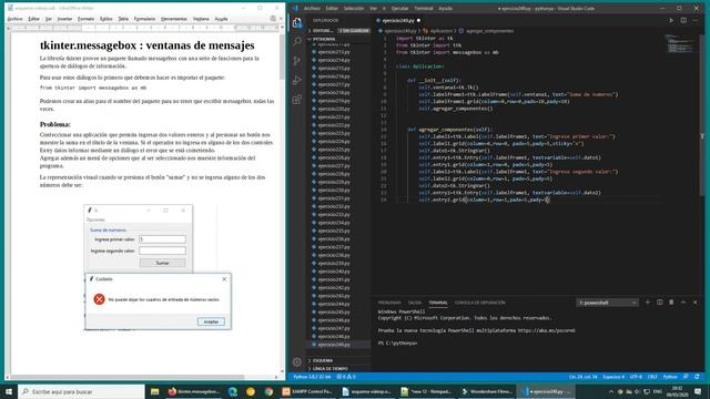 tkinter: messagebox (ventanas de mensajes) - 1 смотреть онлайн
