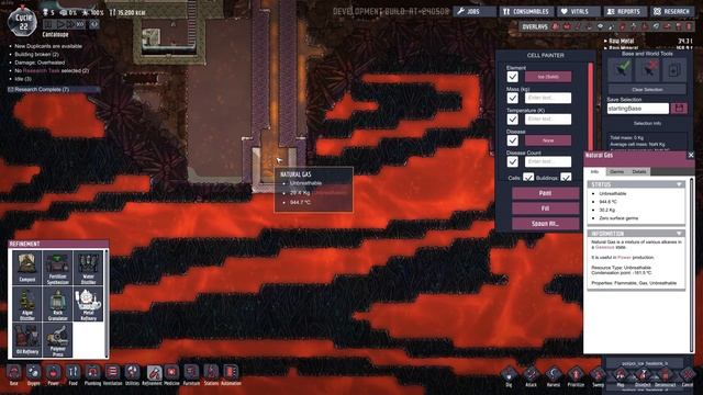 MAKE NATURAL GAS FROM OIL USING MAGMA - Oxygen Not Included Automation Upgrade смотреть онлайн