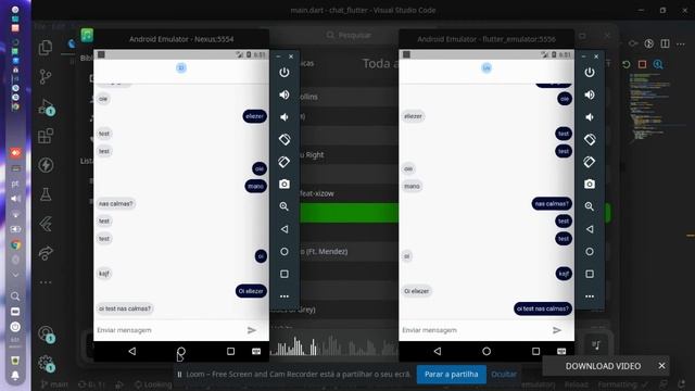 Chat Real time (Flutter-Nodejs-MongoDB) смотреть онлайн