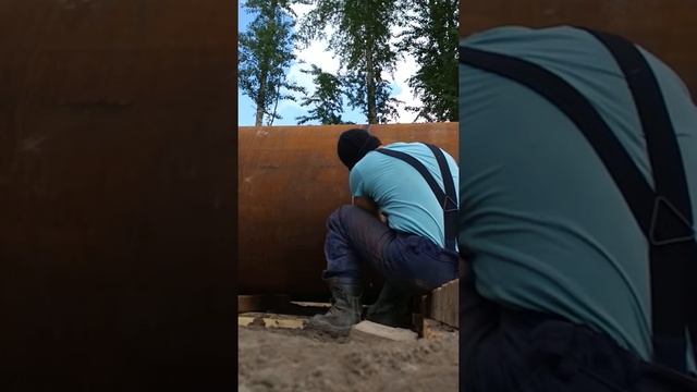 Сварка газорезка , как отрезать трубу. смотреть онлайн