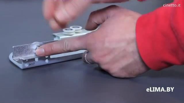 Компланарная система роликов и направляющих для шкафов купе Cinetto PS40 смотреть онлайн