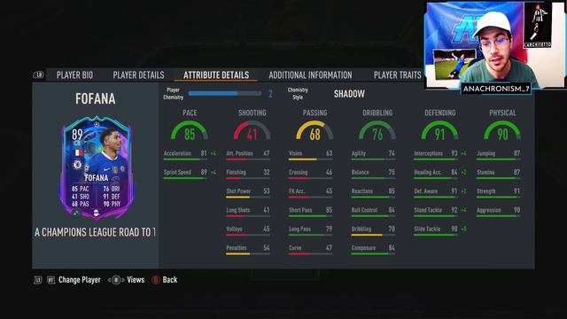 New 89 Fofana is Impossible to Pass!⚡FIFA 23 89 RTTF Upgraded Fofana Player Review! смотреть онлайн