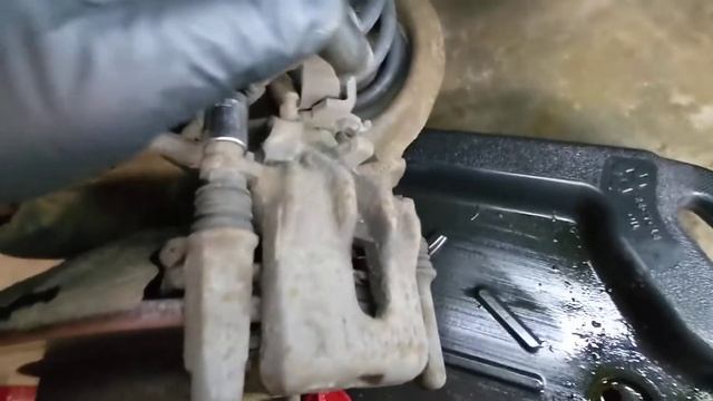 The worst parking brake design I've ever seen смотреть онлайн