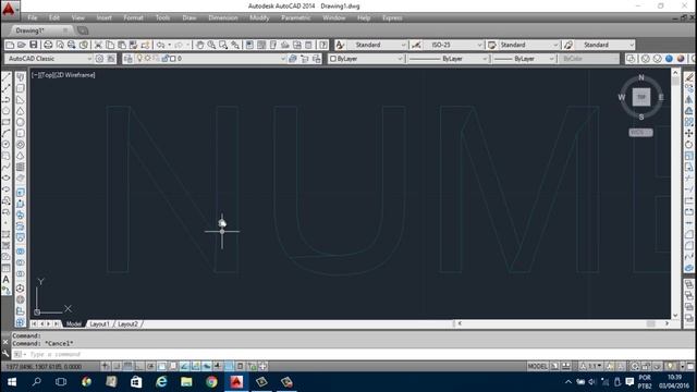 Converta texto em linhas no AutoCad 2014 смотреть онлайн