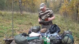 Одиночный поход. Укладка рюкзака часть #2