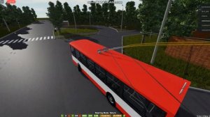 Обзор как запустить троллейбус в игре Trolleybus Sim 1.0 [Beta]