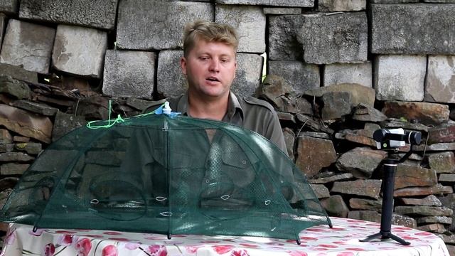 Раколовка-зонт. Тест и обзор китайской раколовки смотреть онлайн