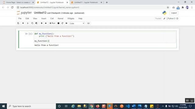 How to Create Python Functions using jupyter notebook | Ahsan CodeBytes смотреть онлайн