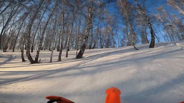 Сноубайк KTM и Arctic Cat M800 выезд 22.01.22 смотреть онлайн