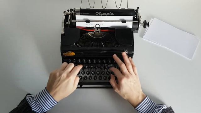 Tony's Typewriters - Olympia Elite смотреть онлайн