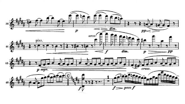 Brahms Symphony No.2【1st Violin】 Op.73 D major sheet music смотреть онлайн