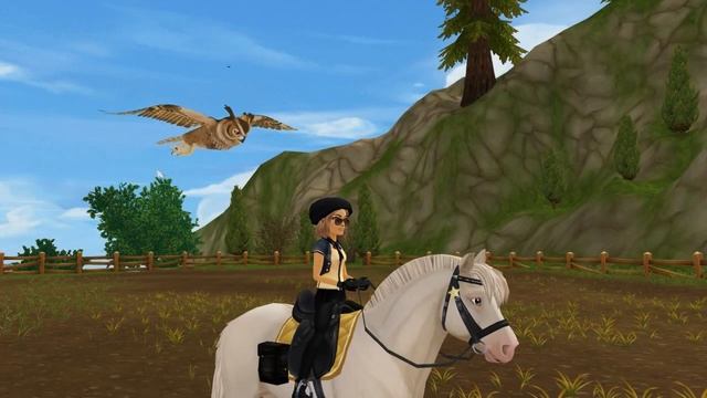 Получаю сову из квеста Фары в Star Stable Online | Стили одежды за цветы смотреть онлайн