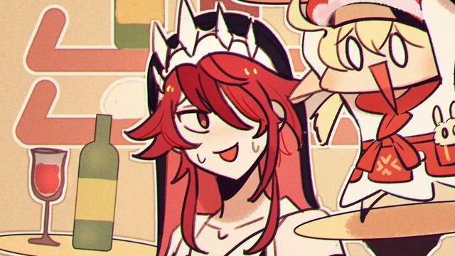 Красотка Кли [Genshin Impact #17] [SilverTatsu] - Rus Comics Dub