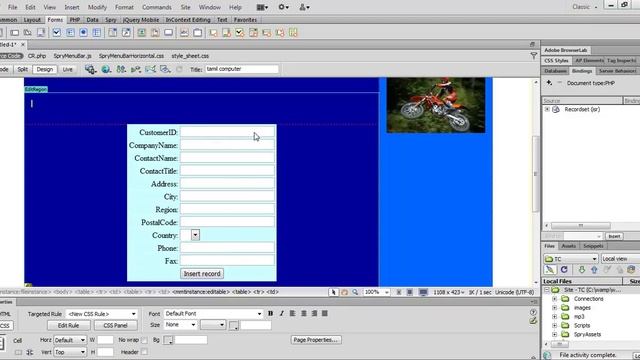 PHP in dreamweaver insert new records in tamil смотреть онлайн