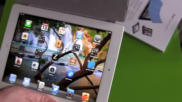 Grey Apple Smart Cover on white new iPad 3 - Test смотреть онлайн
